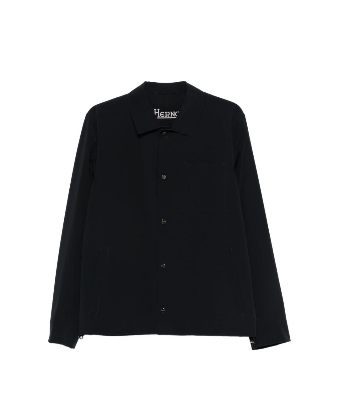 HERNO Черная куртка, фото 1