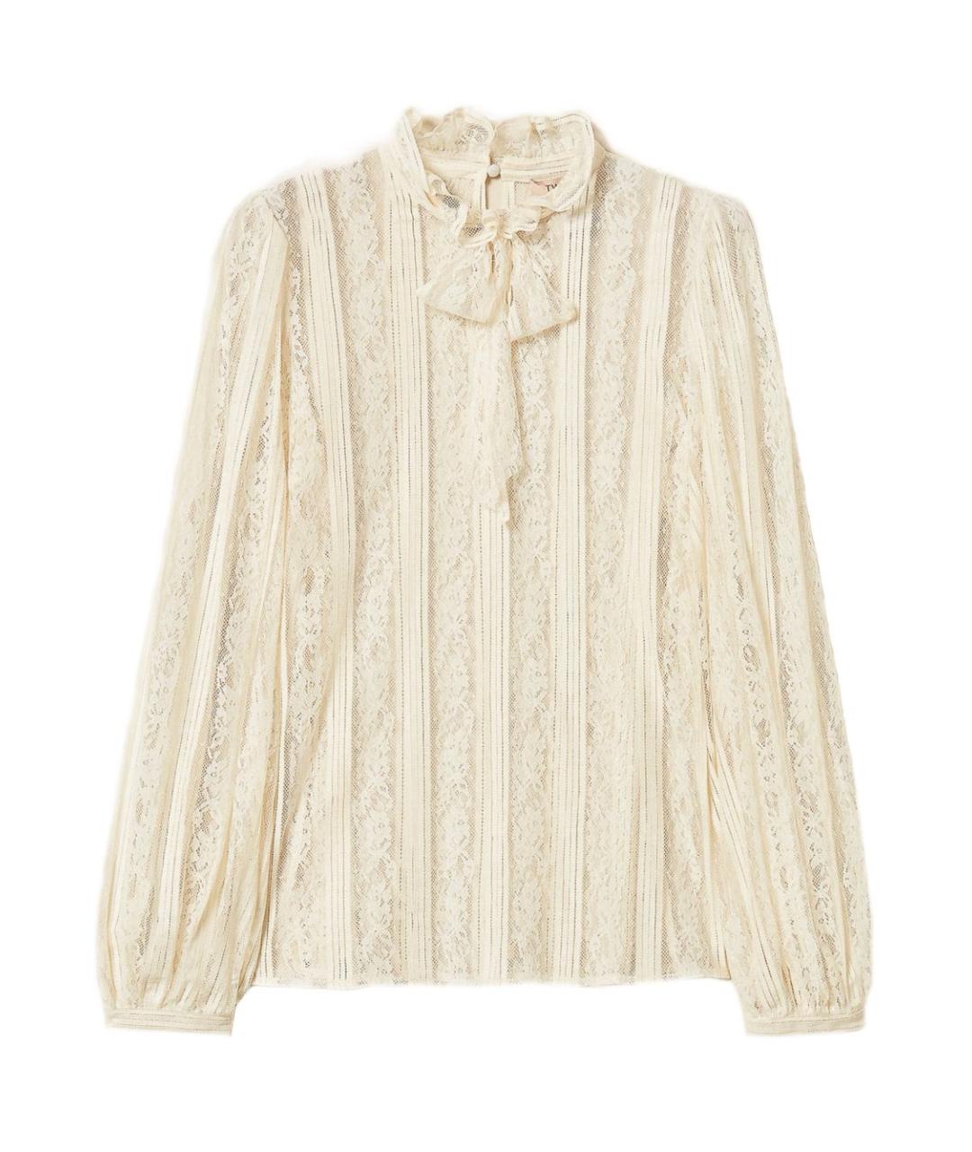 TWIN-SET Бежевая блузы, фото 1