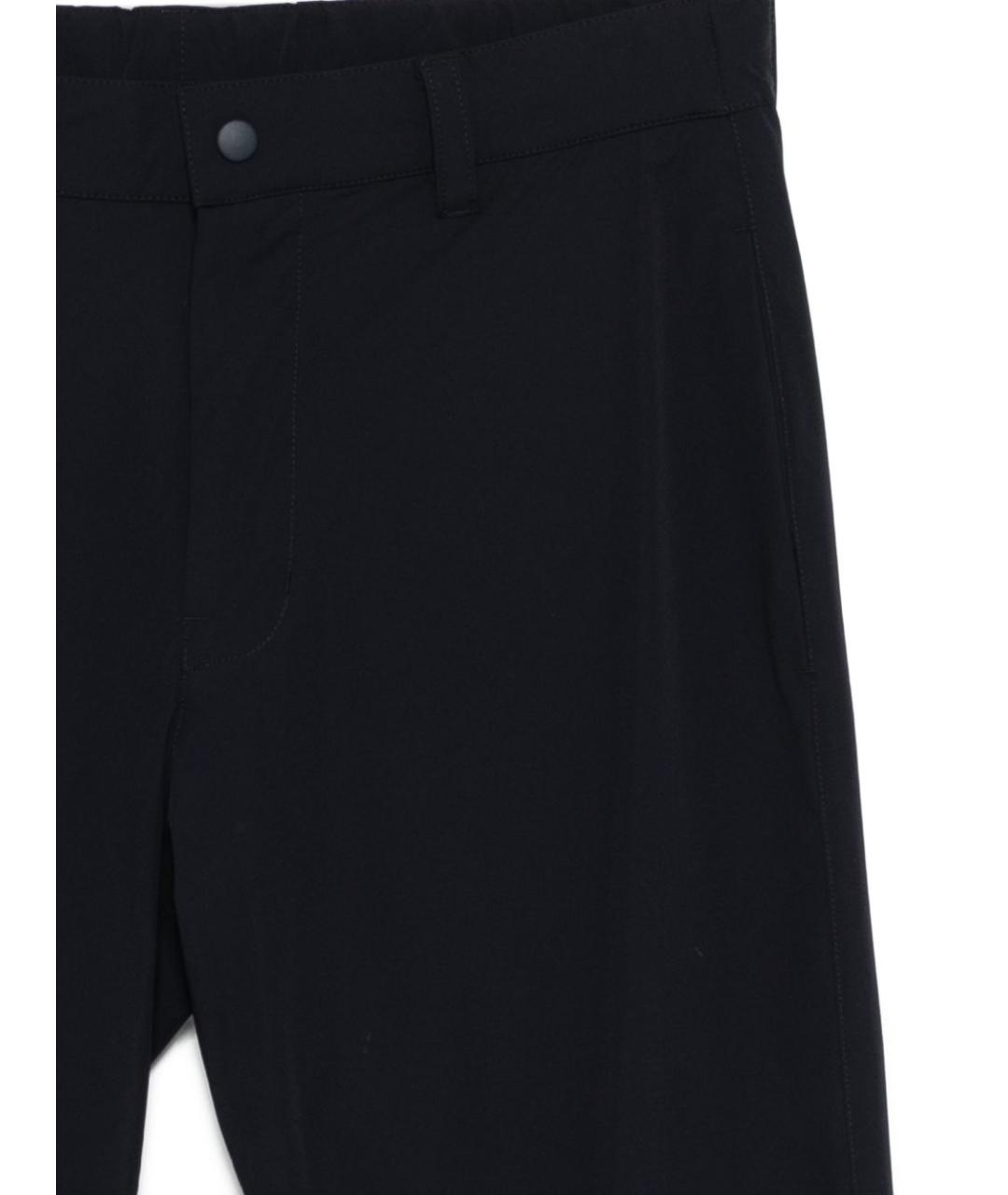 ASPESI Темно-синие полиамидовые повседневные брюки, фото 2