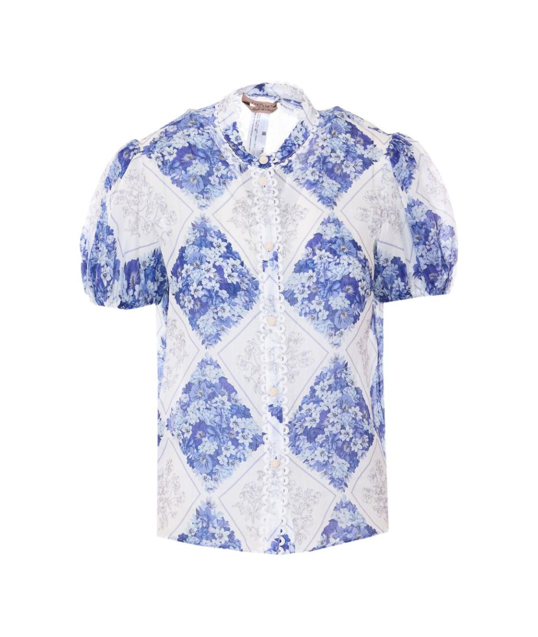 TWIN-SET Синяя рубашка, фото 1