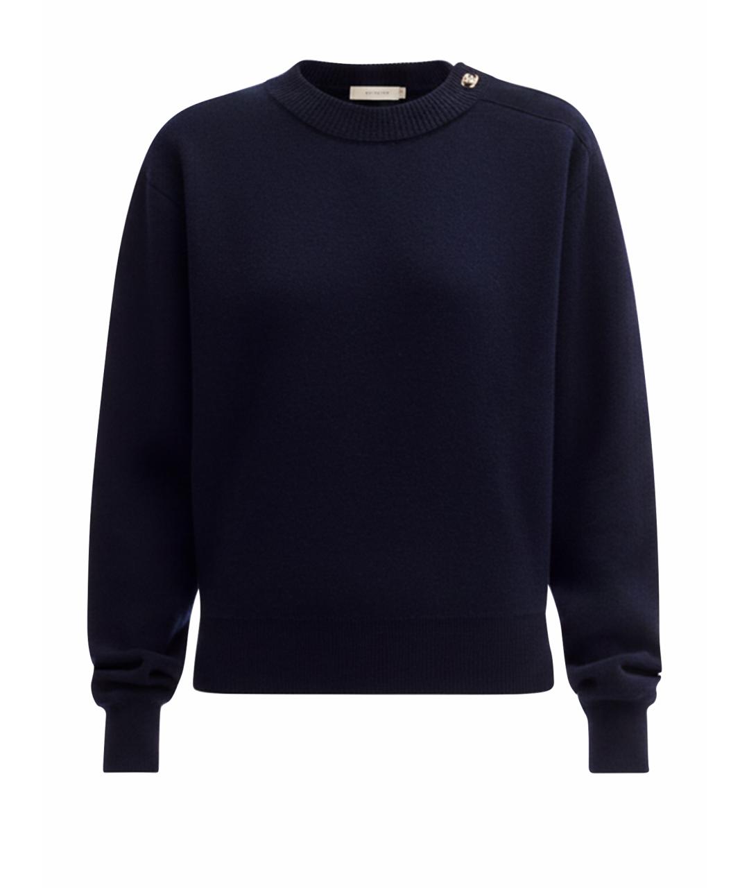 CHANEL Темно-синий кашемировый джемпер / свитер, фото 4