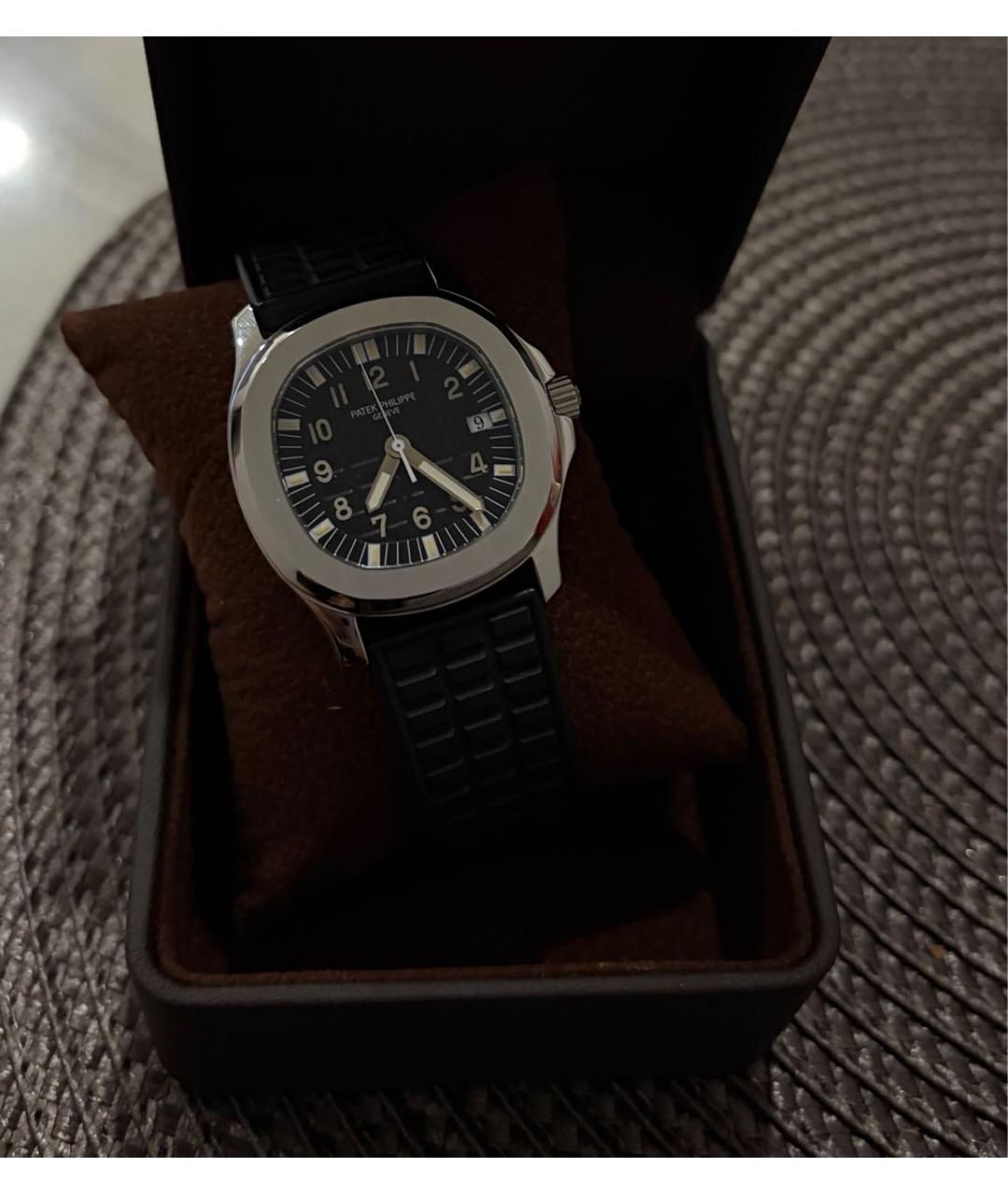 PATEK PHILIPPE Черные металлические часы, фото 4