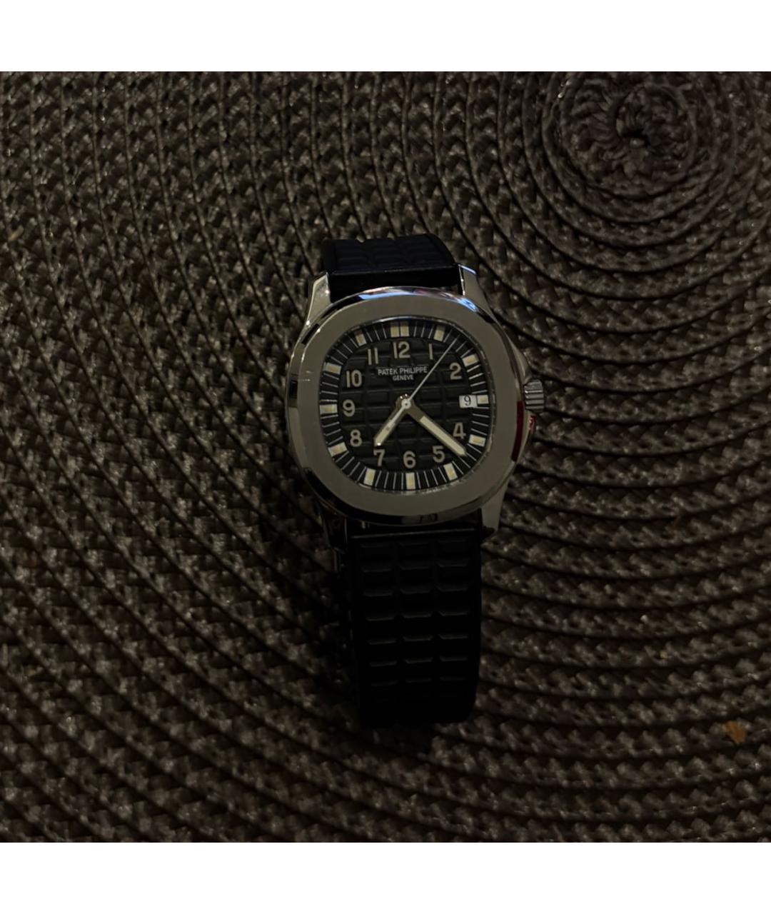 PATEK PHILIPPE Черные металлические часы, фото 5