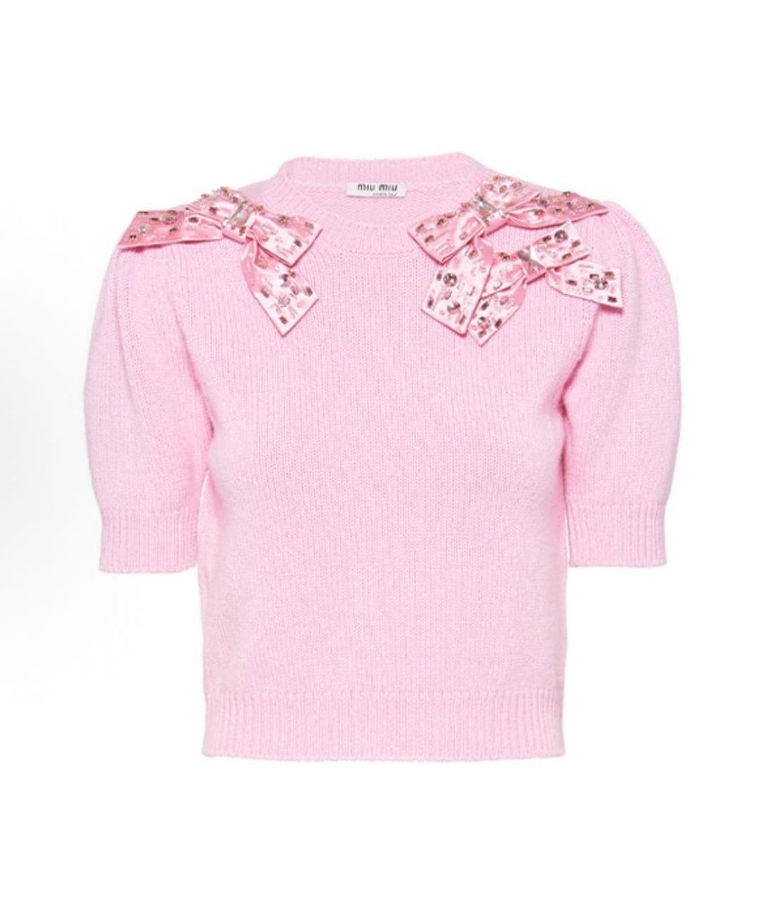 MIU MIU Розовая блузы, фото 7