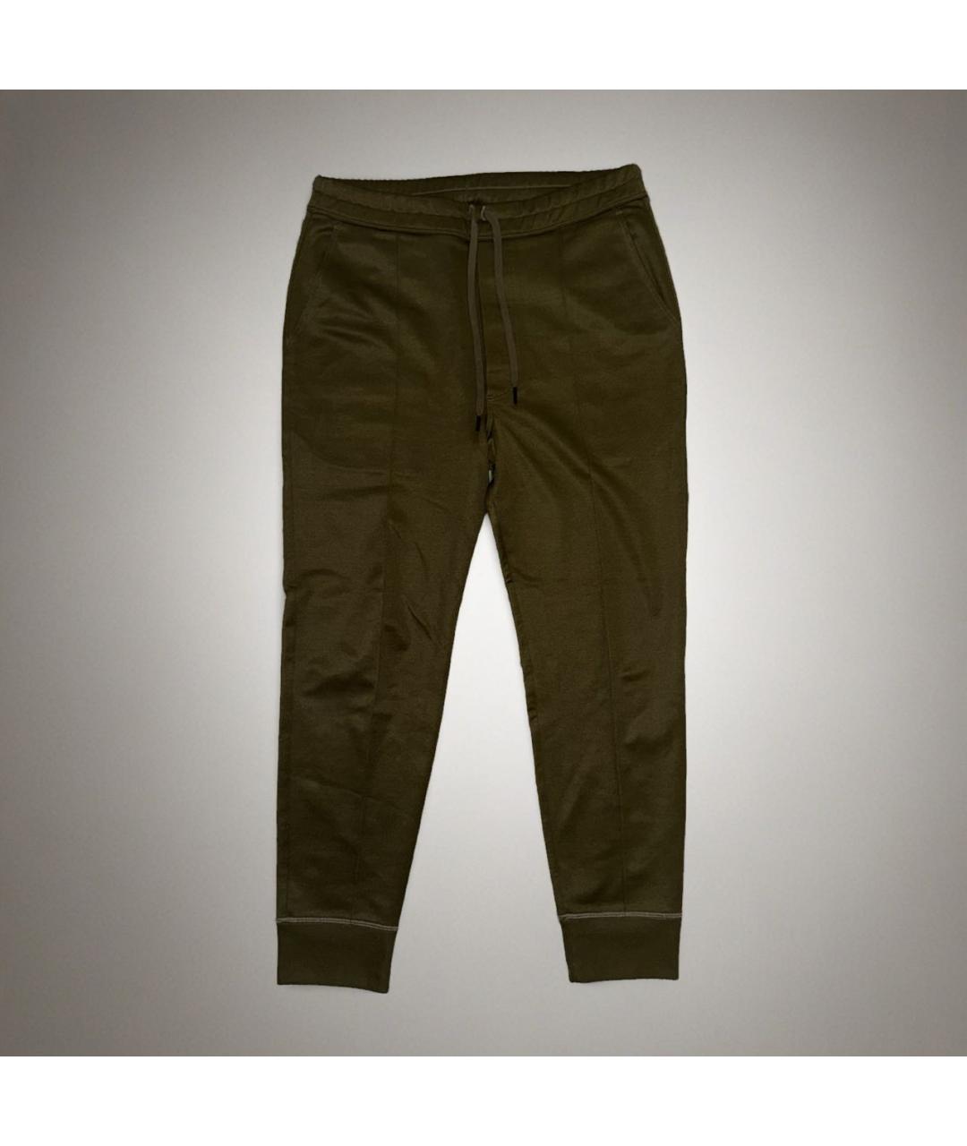 TOM FORD Хаки хлопковый спортивный костюм, фото 2