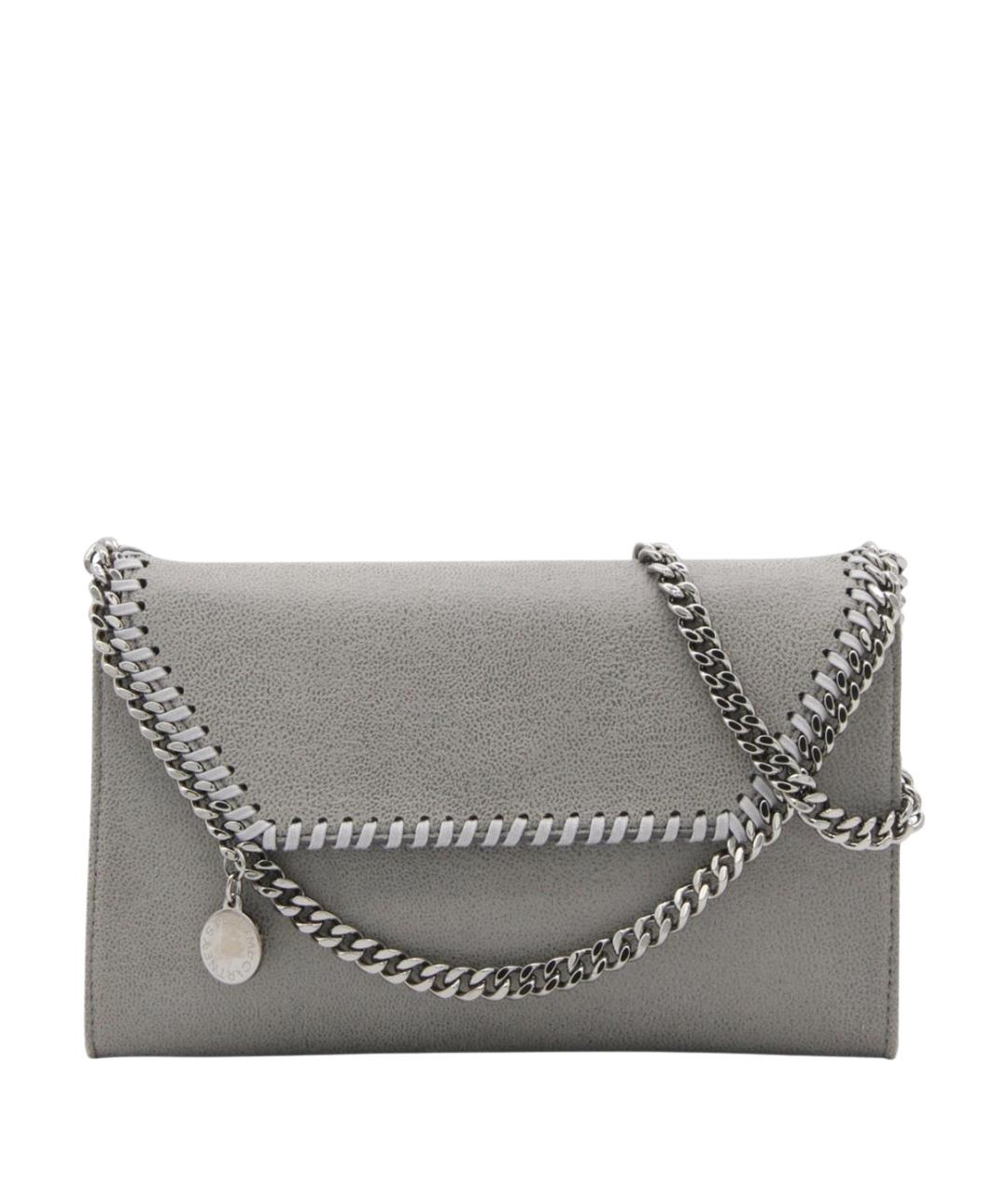 STELLA MCCARTNEY Серая синтетическая сумка через плечо, фото 1