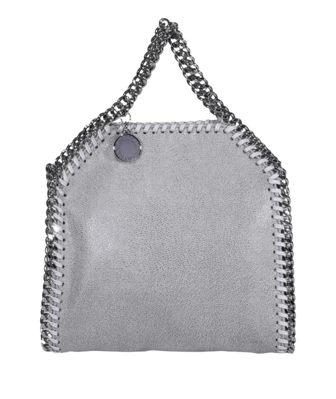 STELLA MCCARTNEY Серая синтетическая сумка тоут, фото 1