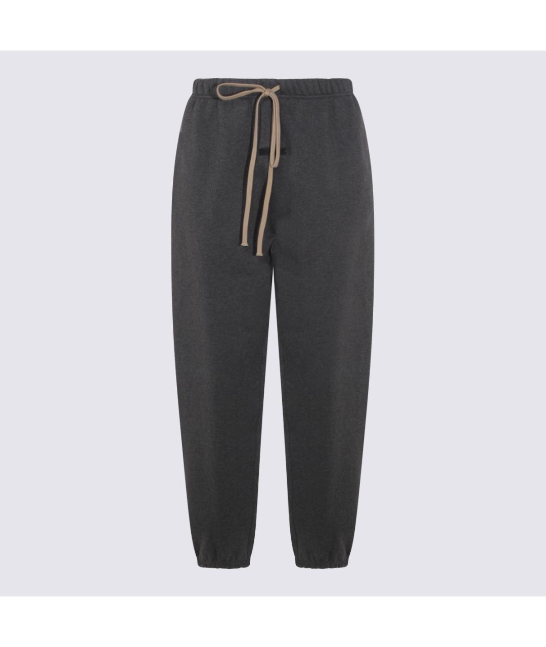 FEAR OF GOD ESSENTIALS Серые хлопковые повседневные брюки, фото 5