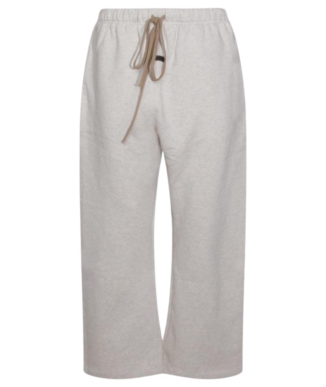 FEAR OF GOD ESSENTIALS Бежевые хлопковые повседневные брюки, фото 1