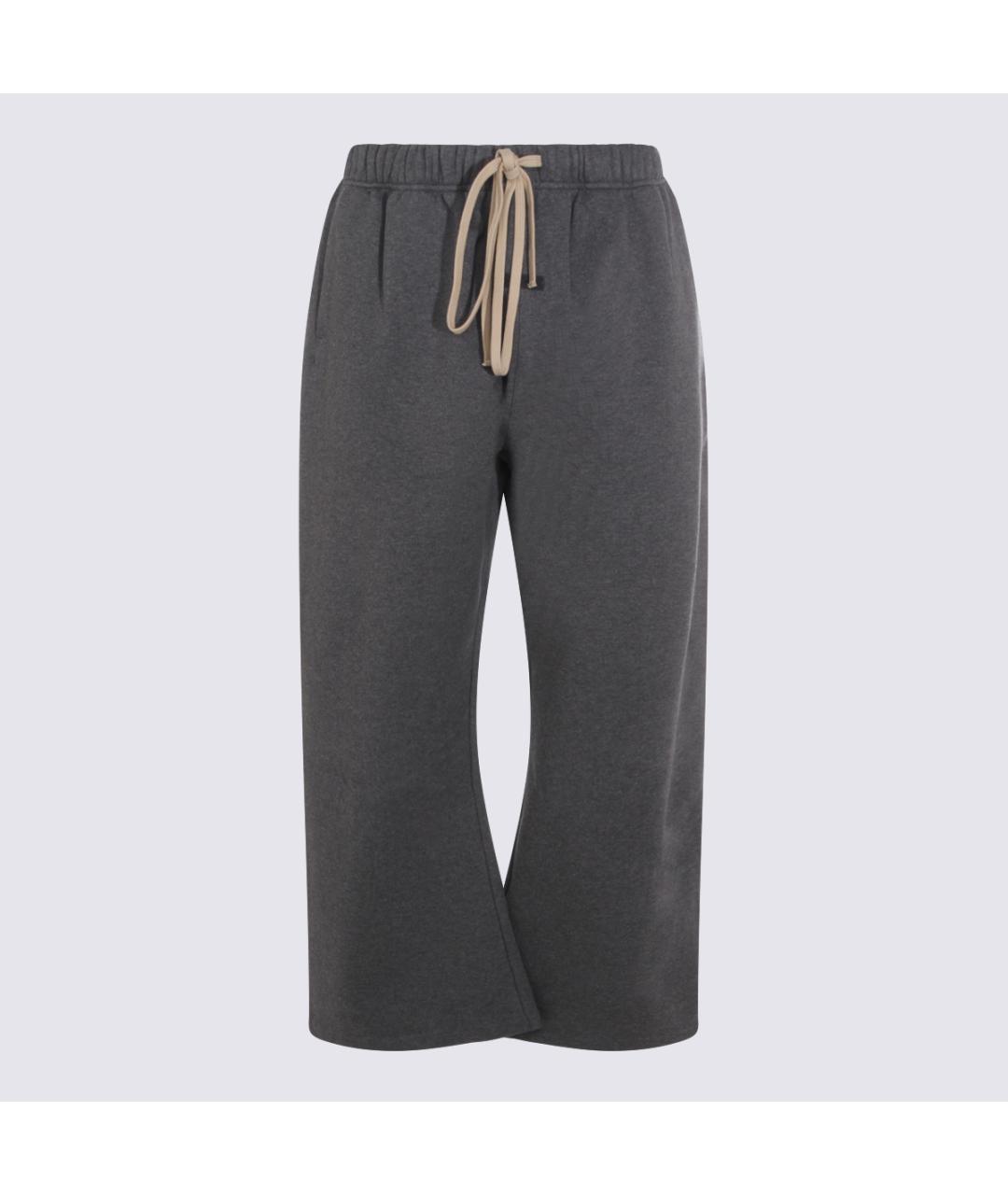 FEAR OF GOD ESSENTIALS Серые хлопковые повседневные брюки, фото 4
