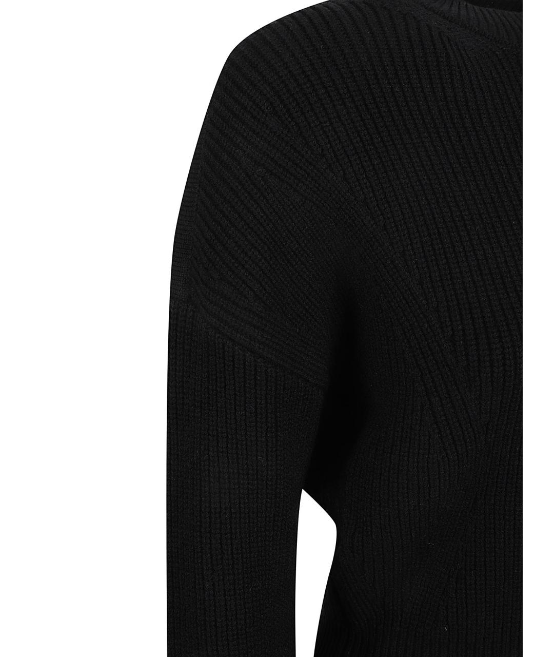 CHLOE Черный шерстяной джемпер / свитер, фото 2