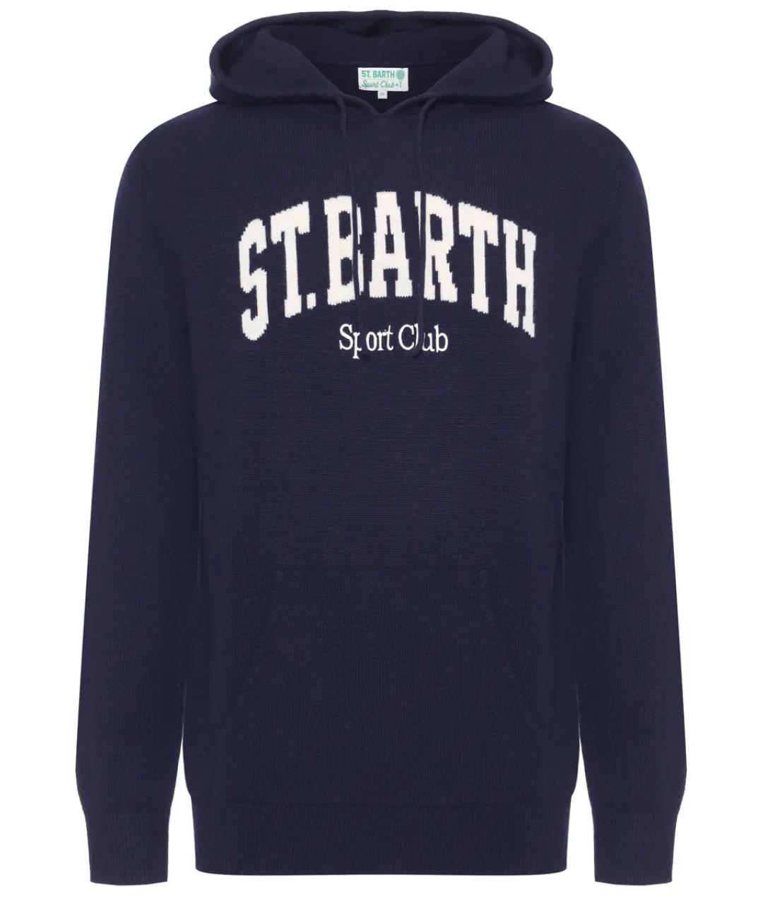 MC2 SAINT BARTH Синий джемпер / свитер, фото 1