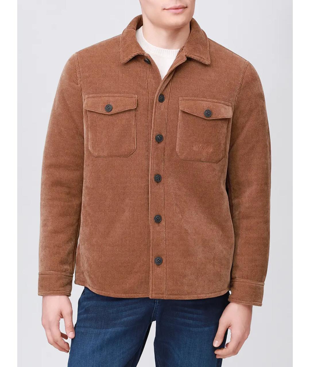 MC2 SAINT BARTH Коричневая куртка, фото 4