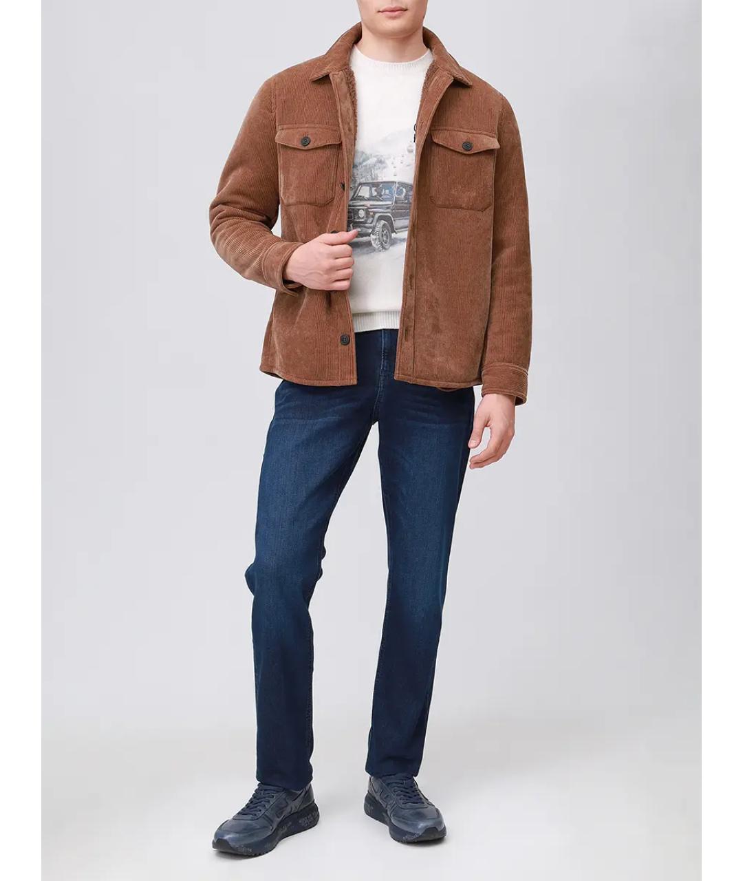 MC2 SAINT BARTH Коричневая куртка, фото 2