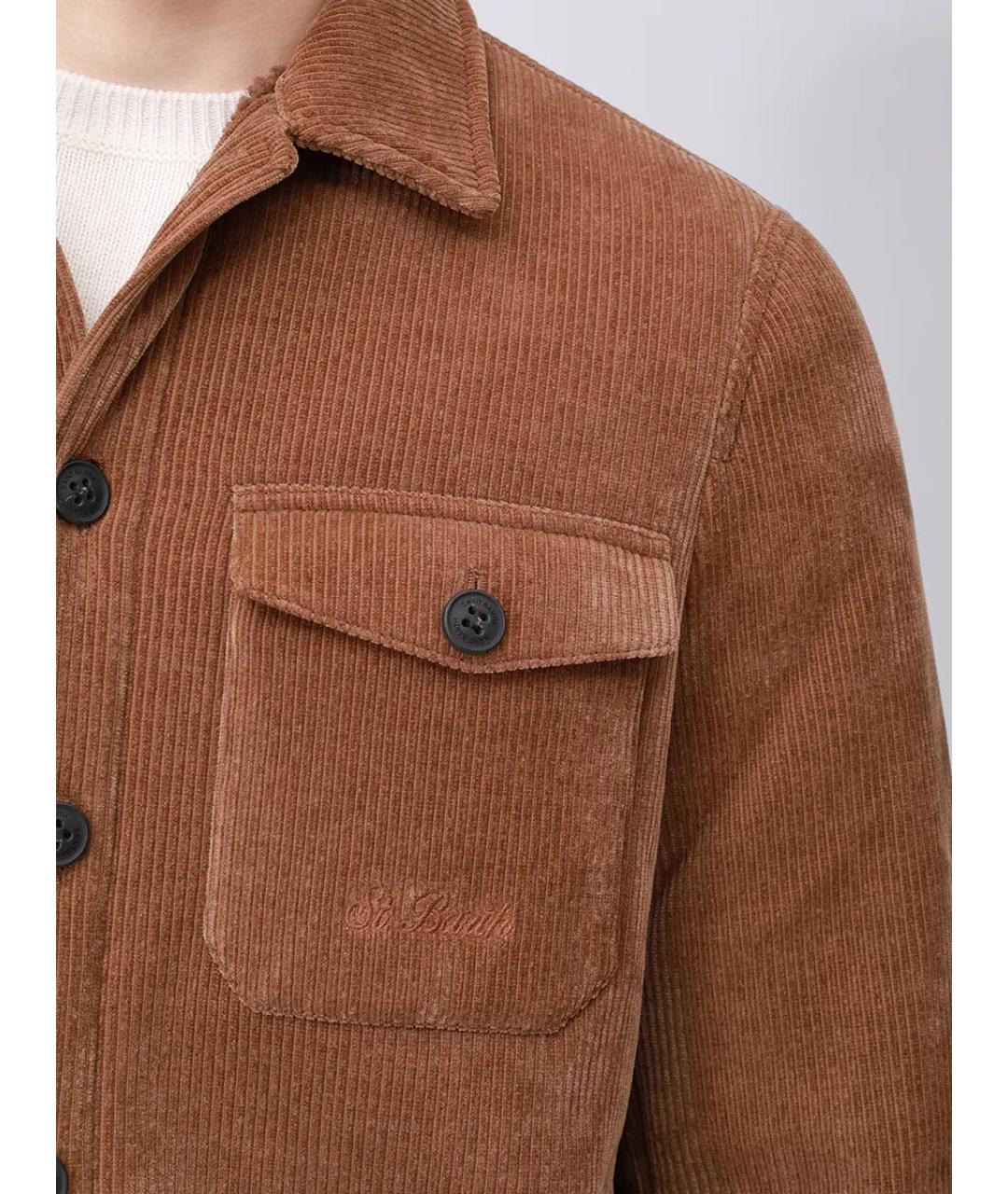 MC2 SAINT BARTH Коричневая куртка, фото 5