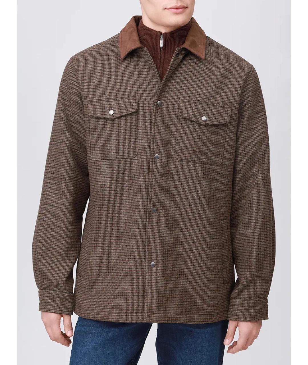 MC2 SAINT BARTH Коричневая куртка, фото 4