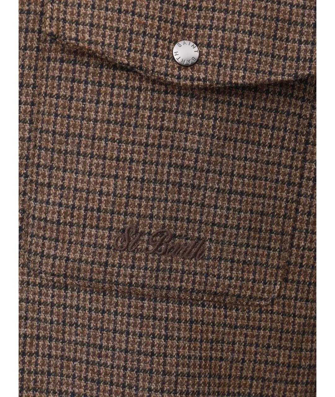 MC2 SAINT BARTH Коричневая куртка, фото 6