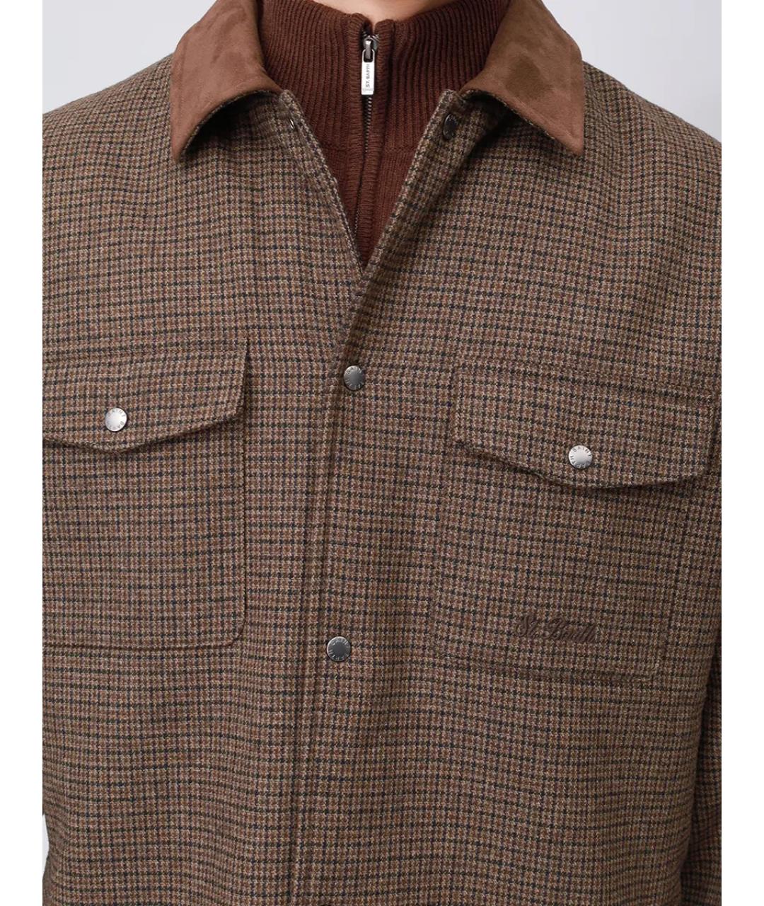 MC2 SAINT BARTH Коричневая куртка, фото 5