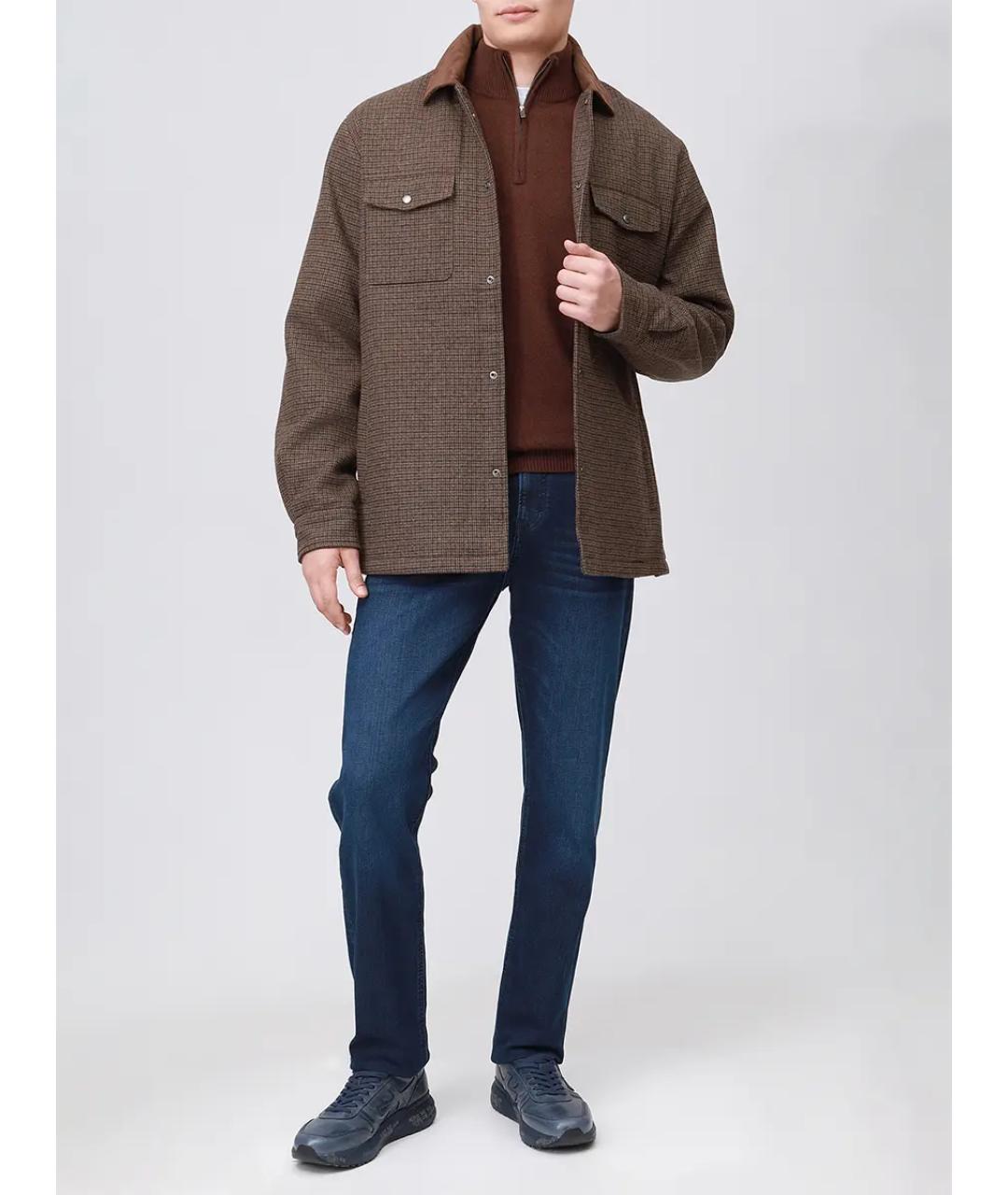 MC2 SAINT BARTH Коричневая куртка, фото 2