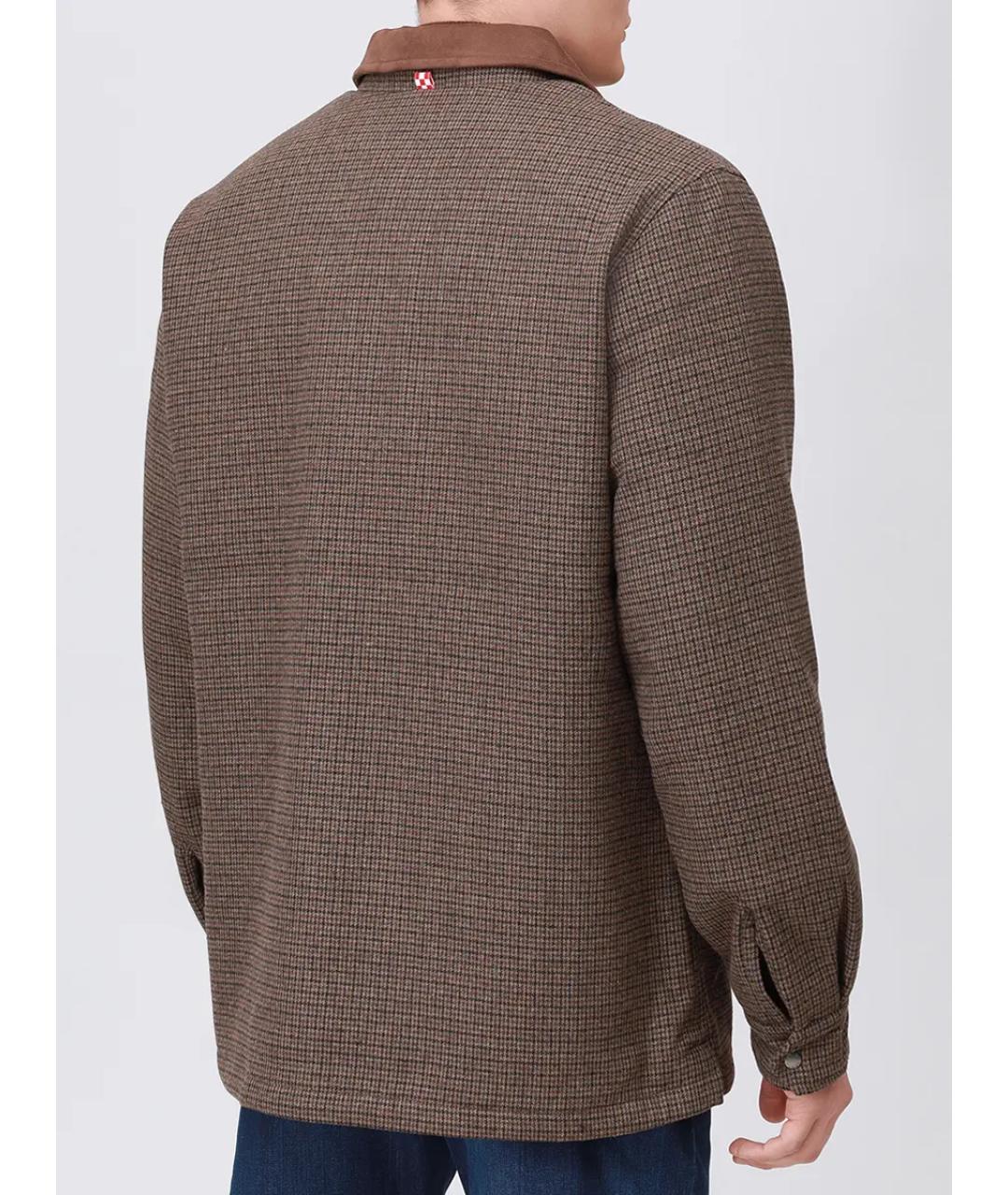 MC2 SAINT BARTH Коричневая куртка, фото 3