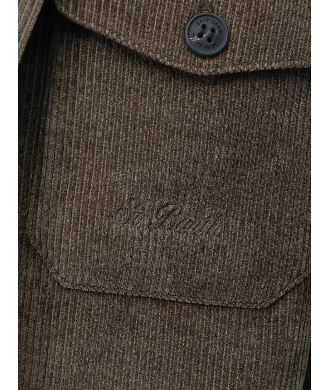 MC2 SAINT BARTH Коричневая куртка, фото 6