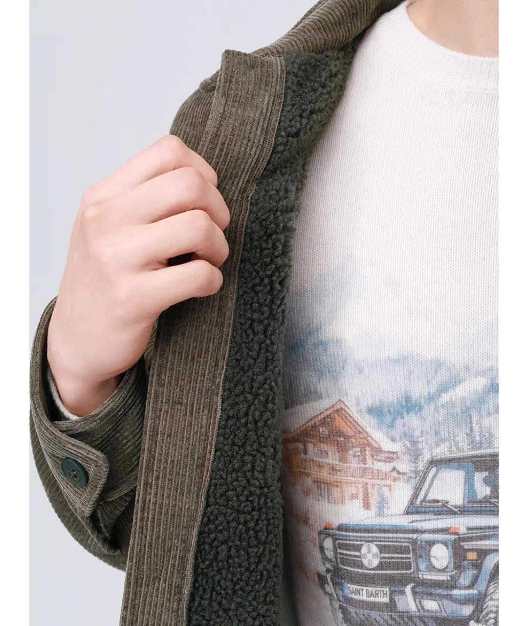 MC2 SAINT BARTH Коричневая куртка, фото 5