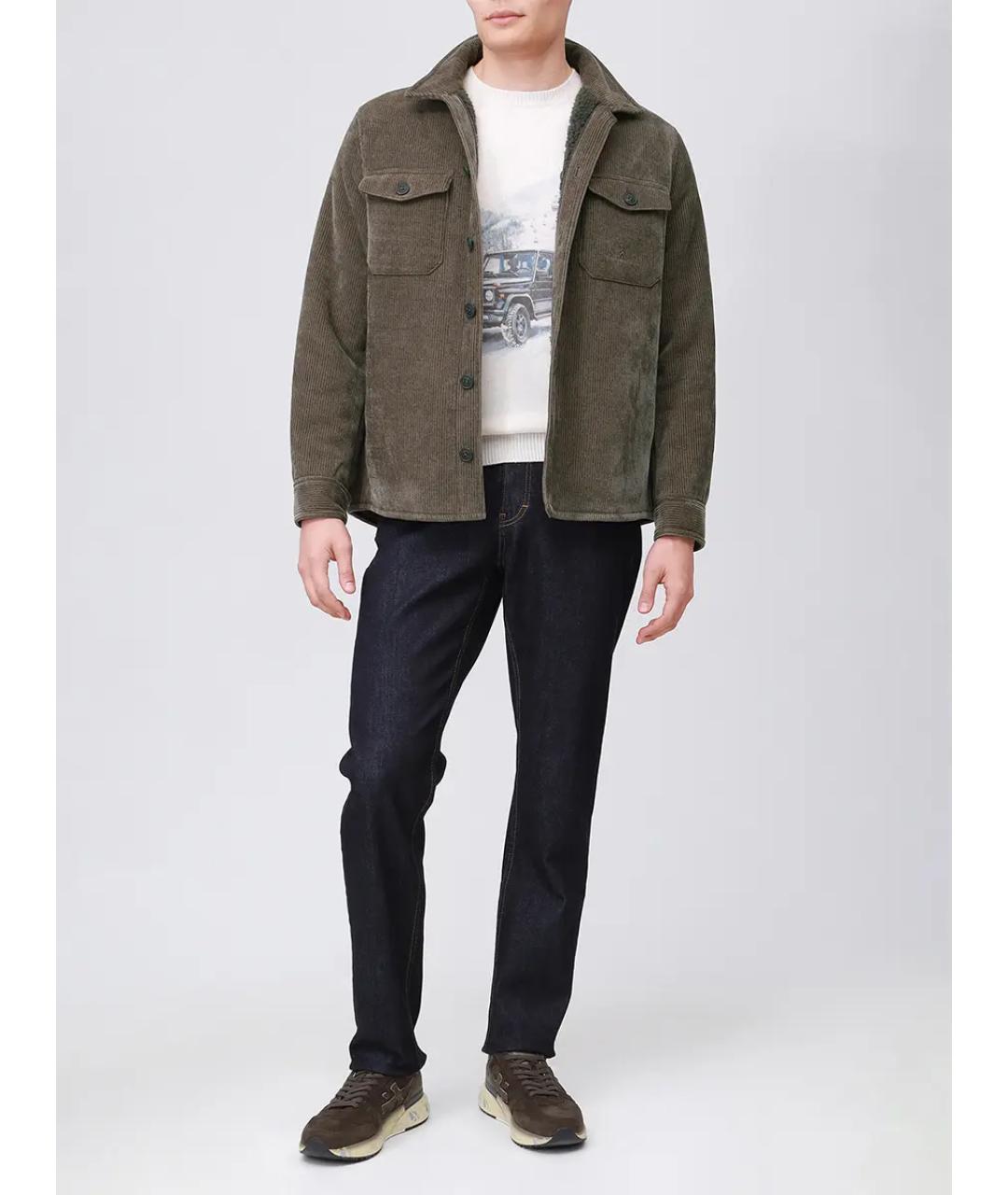 MC2 SAINT BARTH Коричневая куртка, фото 2