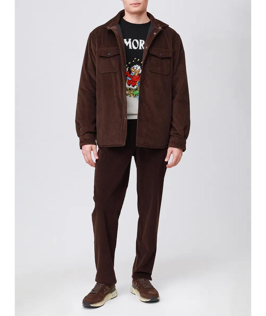 MC2 SAINT BARTH Коричневая куртка, фото 2