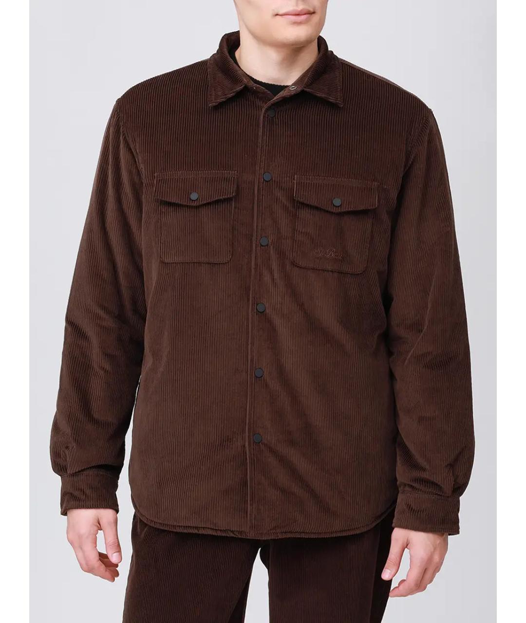 MC2 SAINT BARTH Коричневая куртка, фото 4