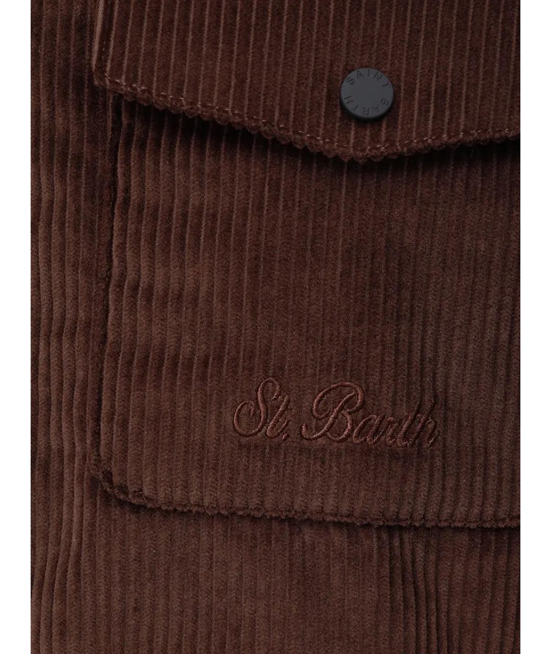 MC2 SAINT BARTH Коричневая куртка, фото 6