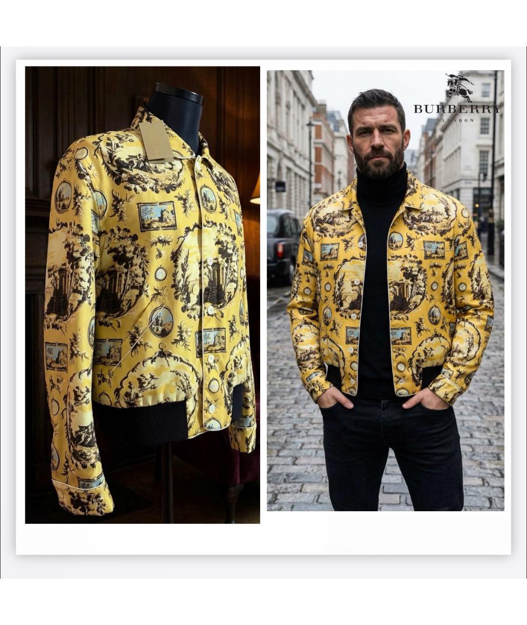 BURBERRY Мульти куртка, фото 2