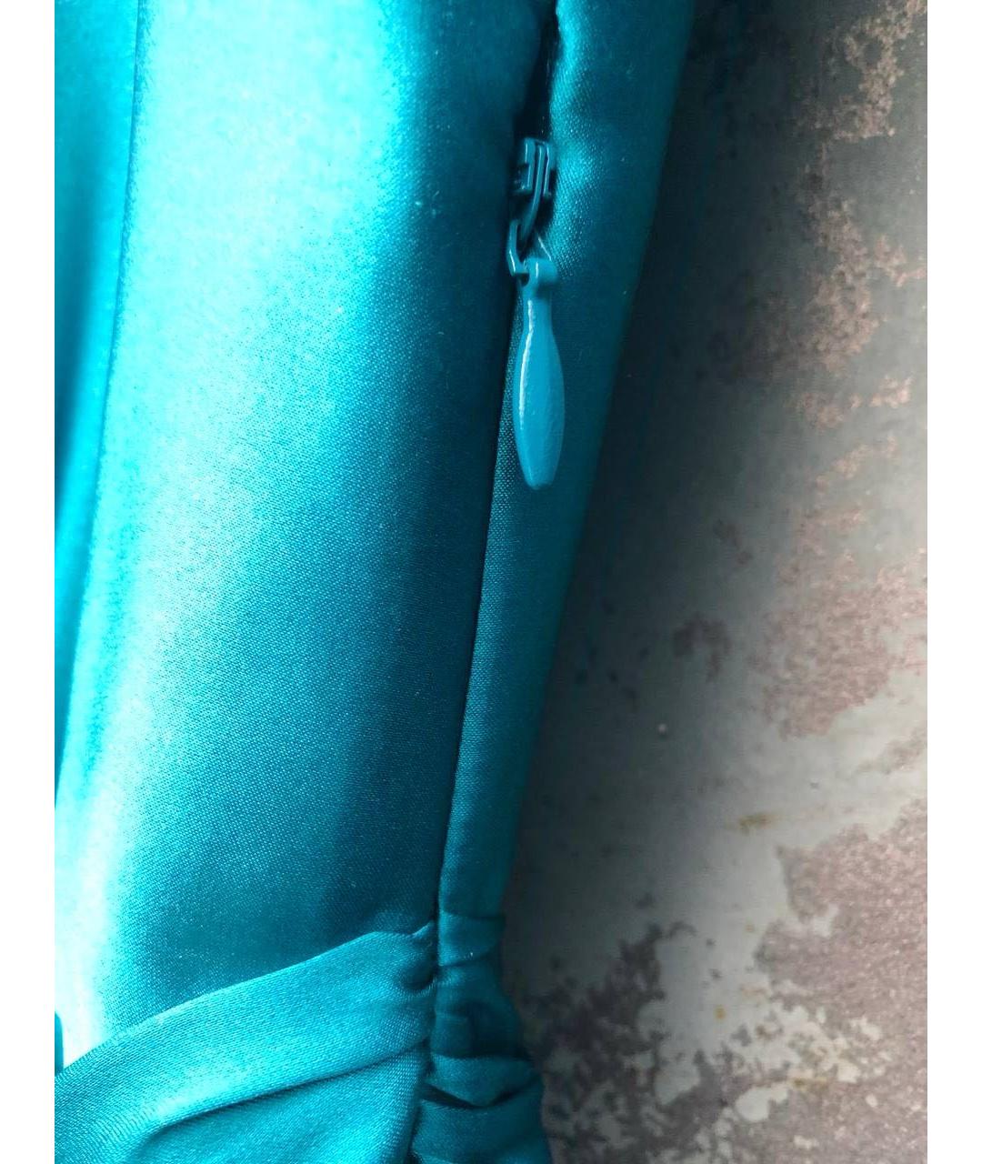 ALBERTA FERRETTI Шелковое повседневное платье, фото 6