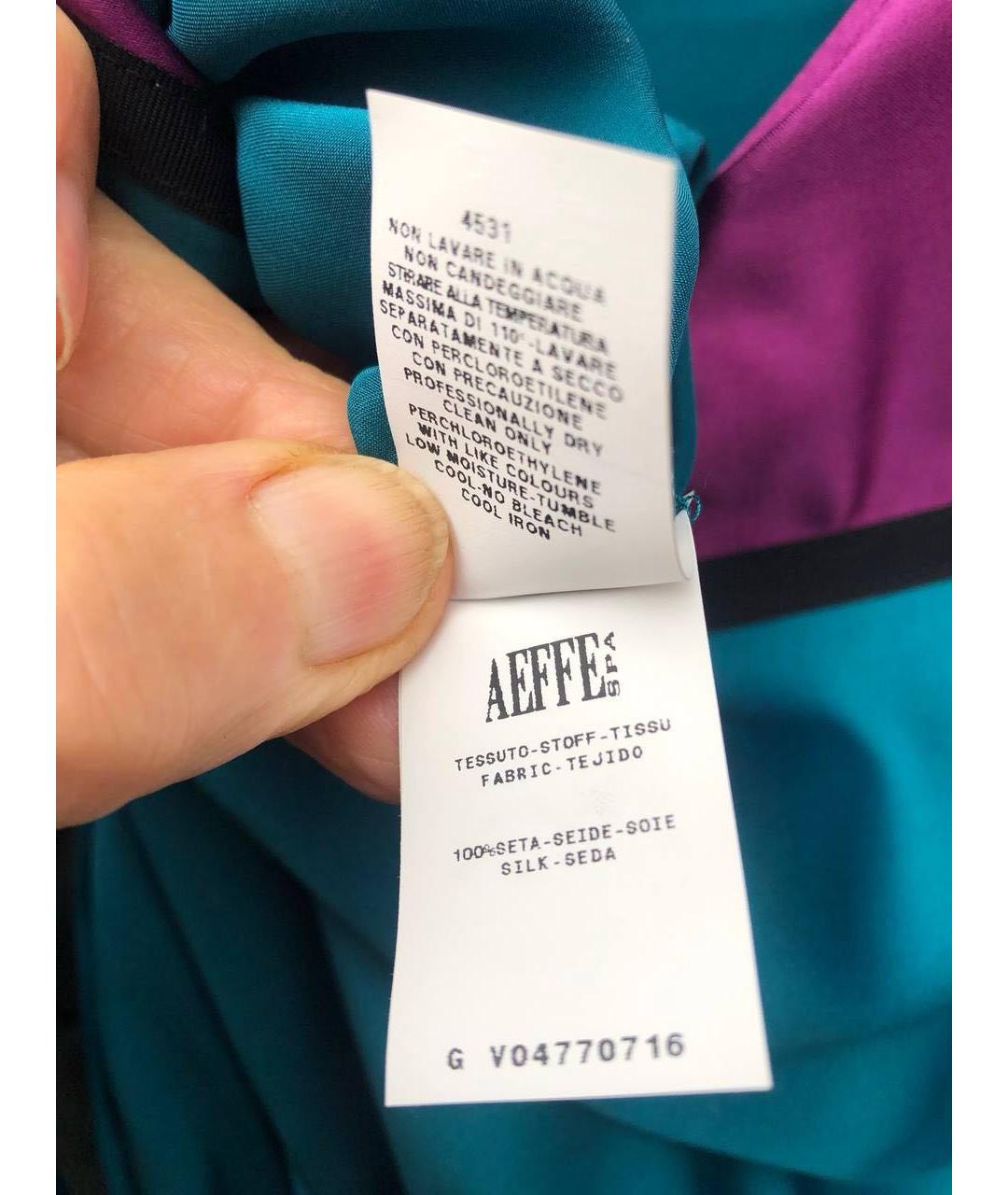 ALBERTA FERRETTI Шелковое повседневное платье, фото 4