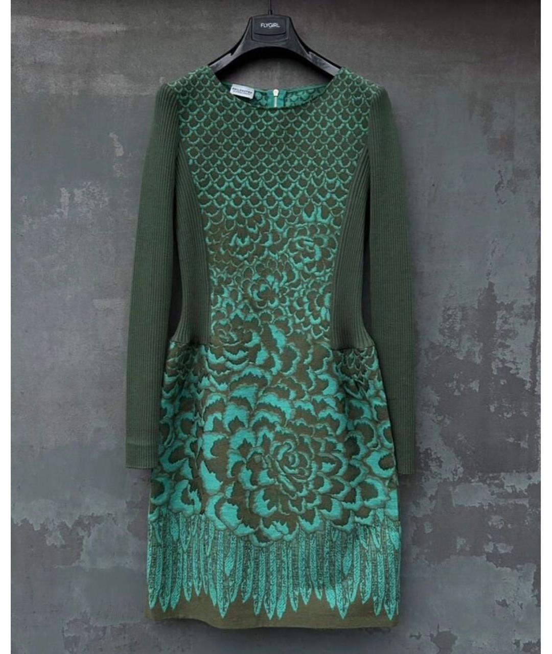 ALBERTA FERRETTI Шерстяное повседневное платье, фото 9