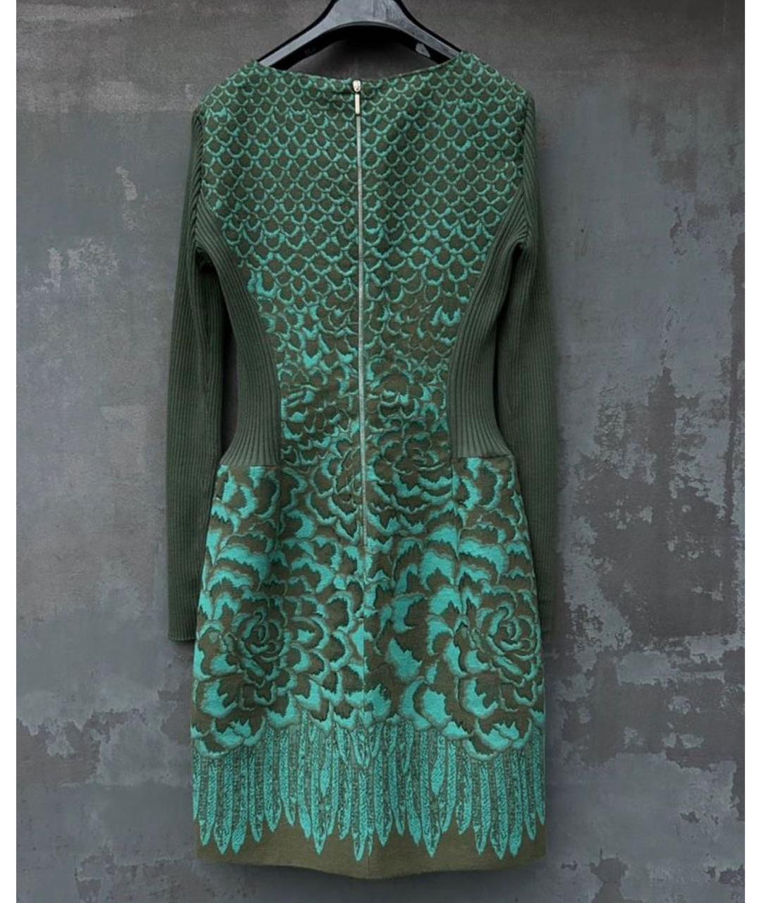 ALBERTA FERRETTI Шерстяное повседневное платье, фото 7