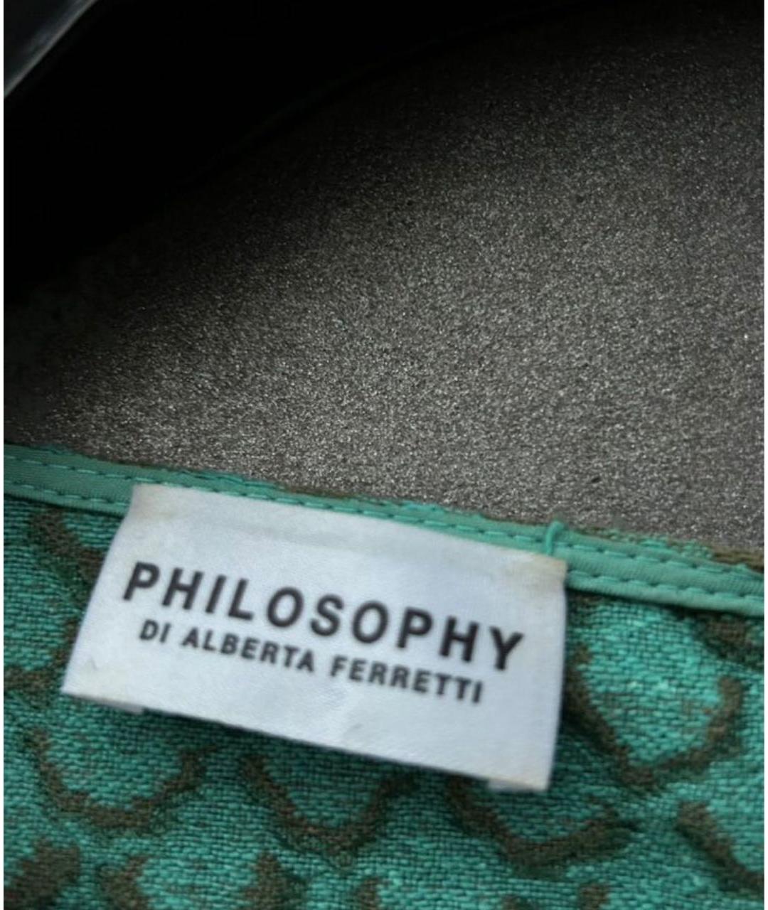 ALBERTA FERRETTI Шерстяное повседневное платье, фото 2