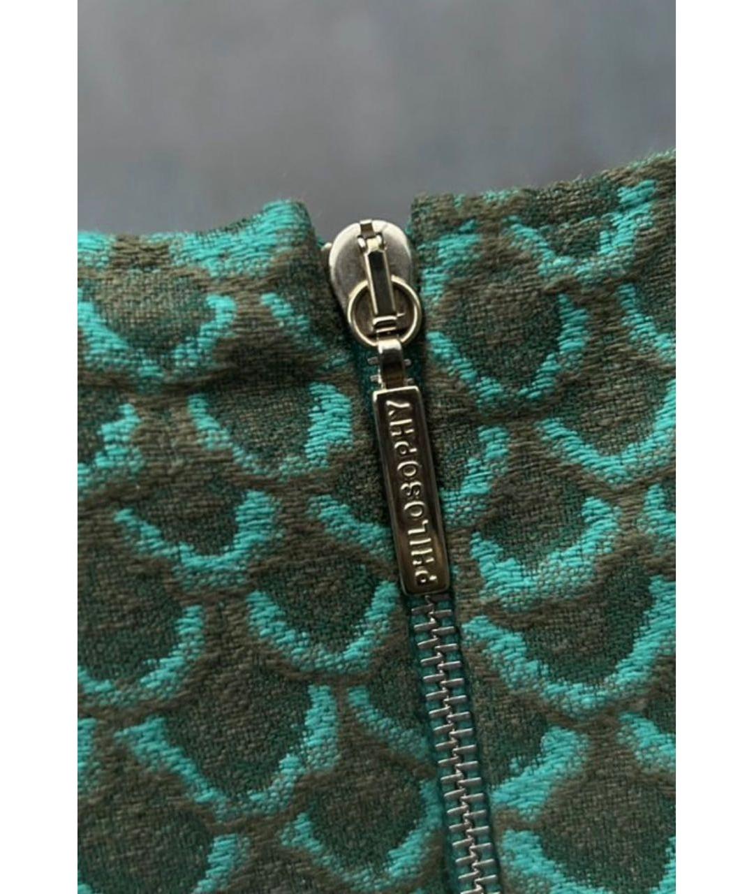 ALBERTA FERRETTI Шерстяное повседневное платье, фото 8