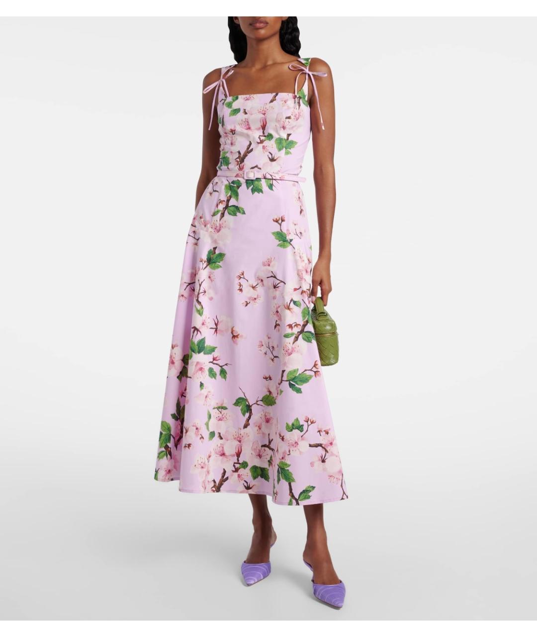 MANOLO BLAHNIK Фиолетовые текстильные мюли, фото 5