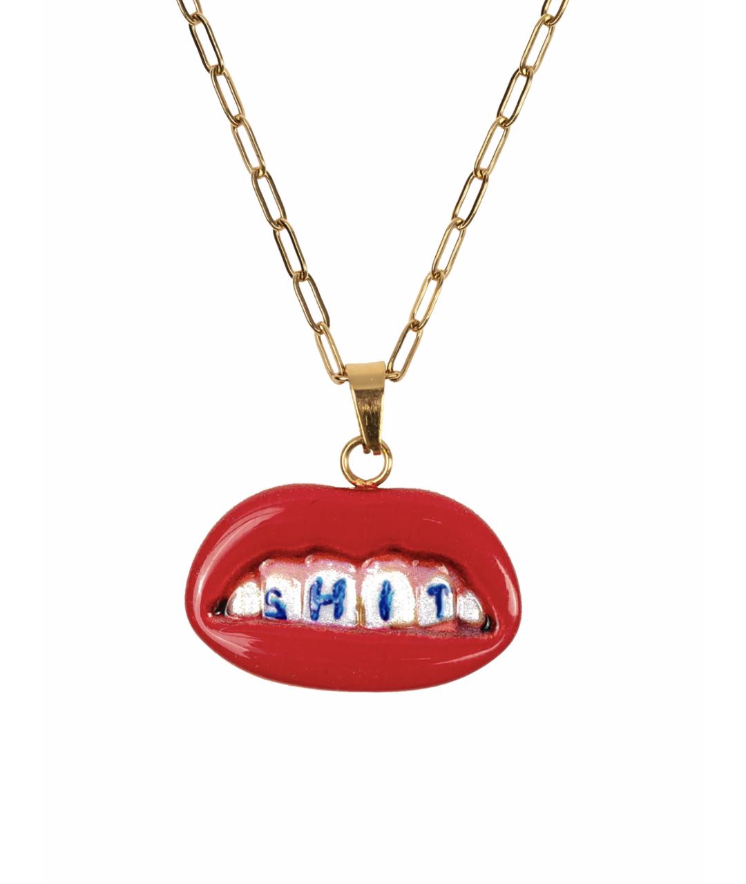 Seletti Красное колье, фото 1