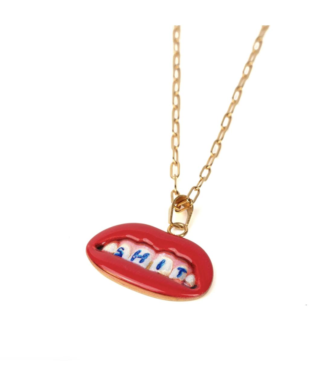 Seletti Красное колье, фото 4