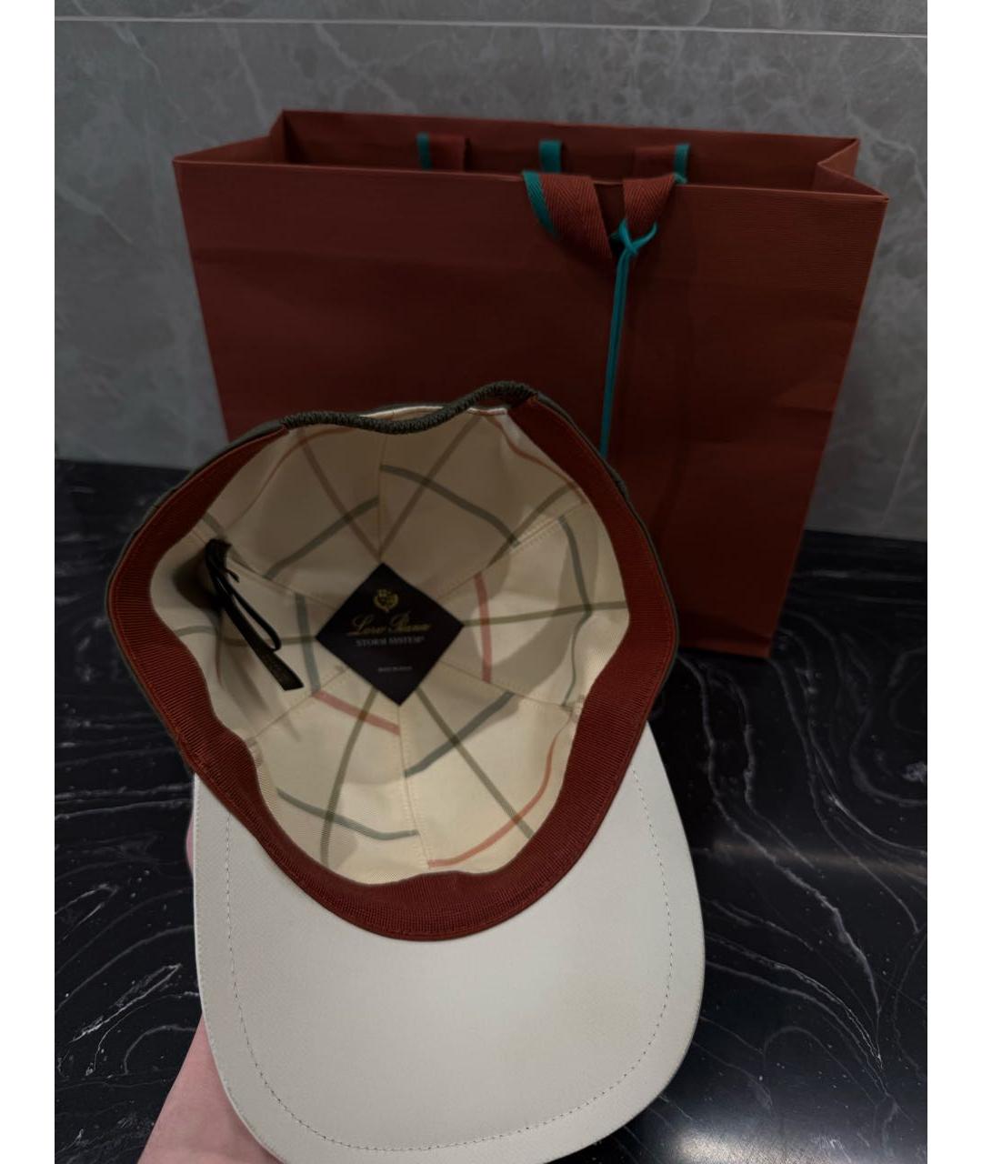 LORO PIANA Хаки кепка/бейсболка, фото 3