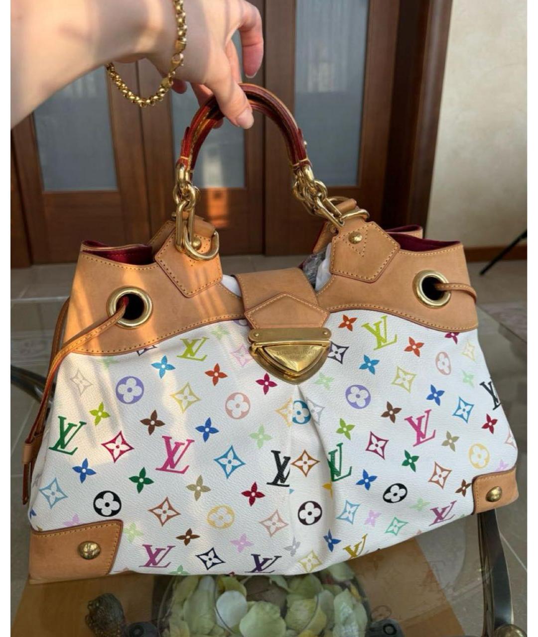 LOUIS VUITTON Мульти кожаная сумка с короткими ручками, фото 9