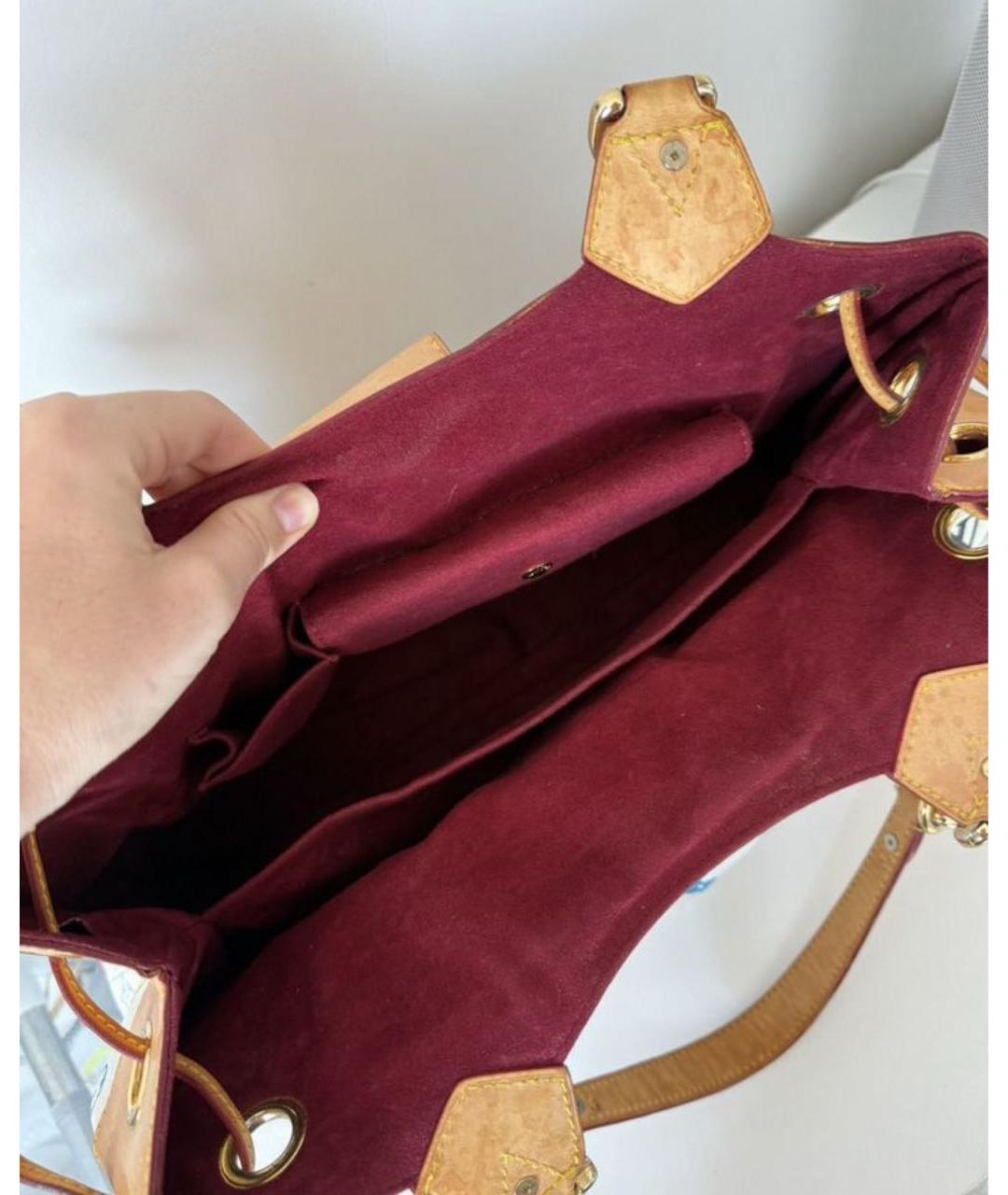 LOUIS VUITTON Мульти кожаная сумка с короткими ручками, фото 4