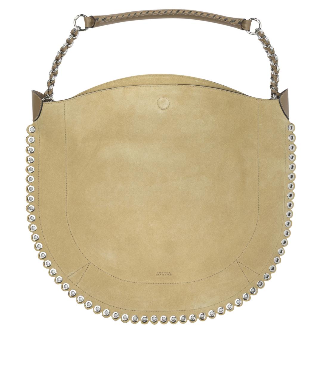 ISABEL MARANT Бежевая кожаная сумка через плечо, фото 1