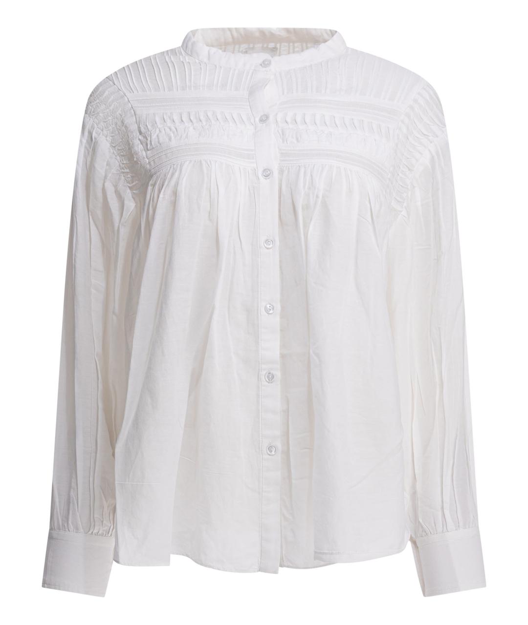 ISABEL MARANT ETOILE Белая хлопковая рубашка, фото 1