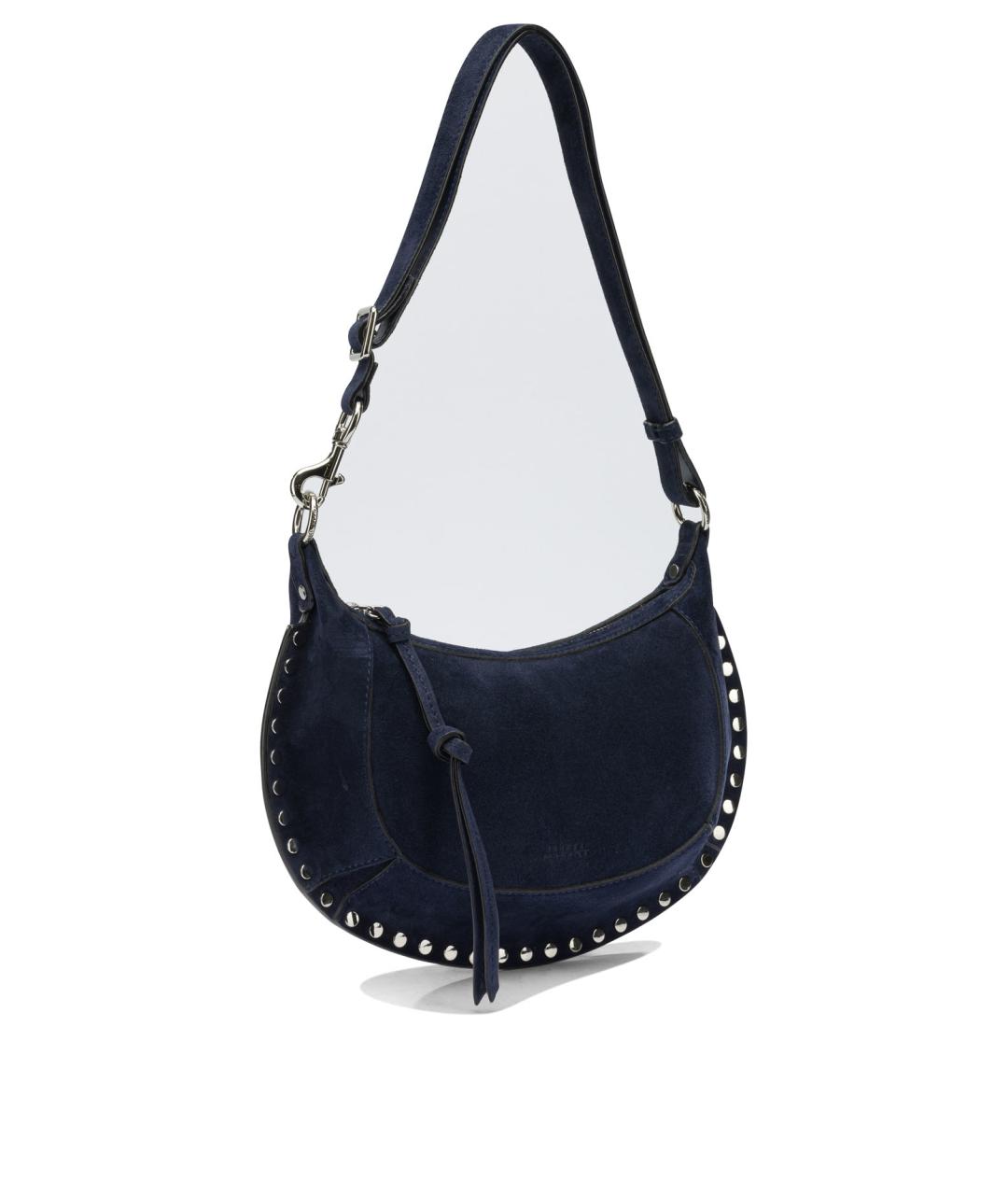 ISABEL MARANT Синяя замшевая сумка через плечо, фото 2