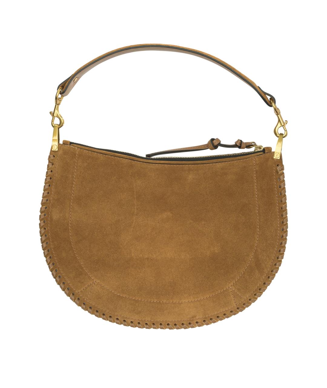 ISABEL MARANT Коричневая кожаная сумка через плечо, фото 2