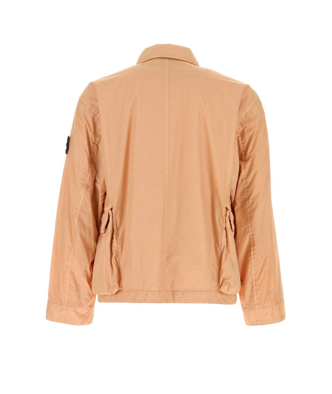 STONE ISLAND Розовая полиамидовая куртка, фото 2