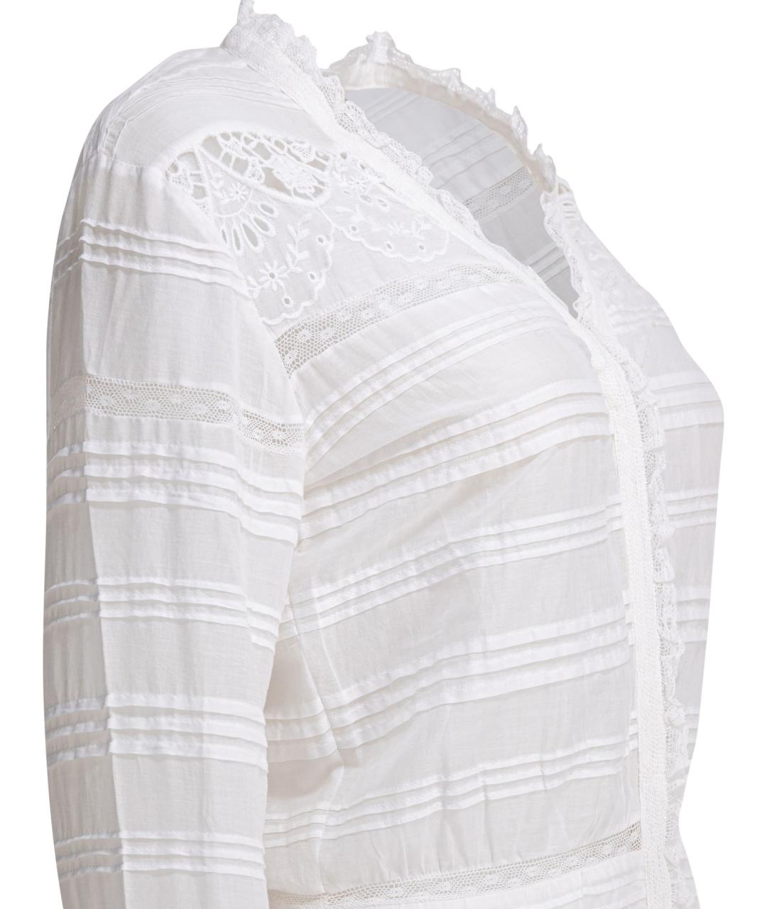 ISABEL MARANT ETOILE Белое хлопковое платье, фото 4