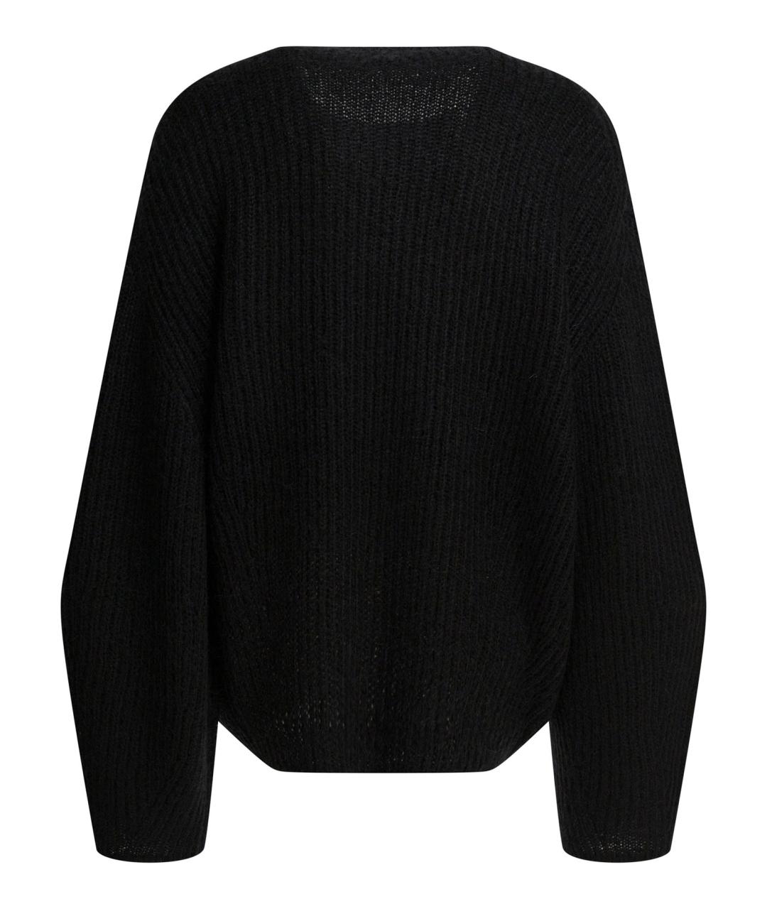 TOTEME Черный шерстяной джемпер / свитер, фото 2